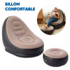 SILLON INFABLE CON REPOSA PIES